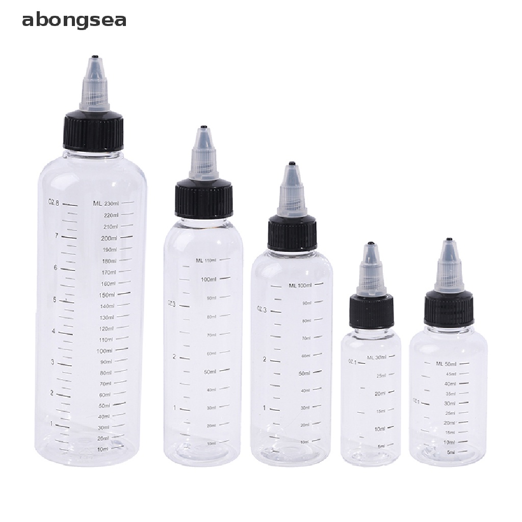 (Abongsea) ขวดพลาสติก สําหรับสัตว์เลี้ยง ความจุ 30 มล. -250 มล. (มาแรง