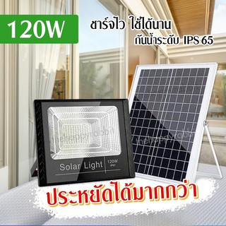 🔥 พร้อมส่ง 🔥Solar Light LED โคมไฟโซล่า ถูก หลอดไฟโซล่าเซล 25W 45W 65W 120W 200W 300W สปอตไลท์  คุณภาพสู โซล่าเซล