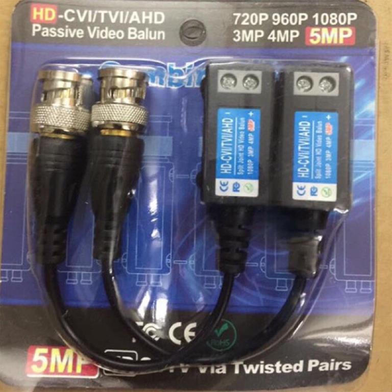 VIDEO BALUN 8MB SCREW เฉพาะในกล้อง สายดึงไกล