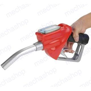 มิเตอร์หัวจ่ายน้ำมันดีเซล Digital Fuel Gasoline Diesel Petrol Oil Gun Nozzle Turbine Digital Fuel Flow Meter