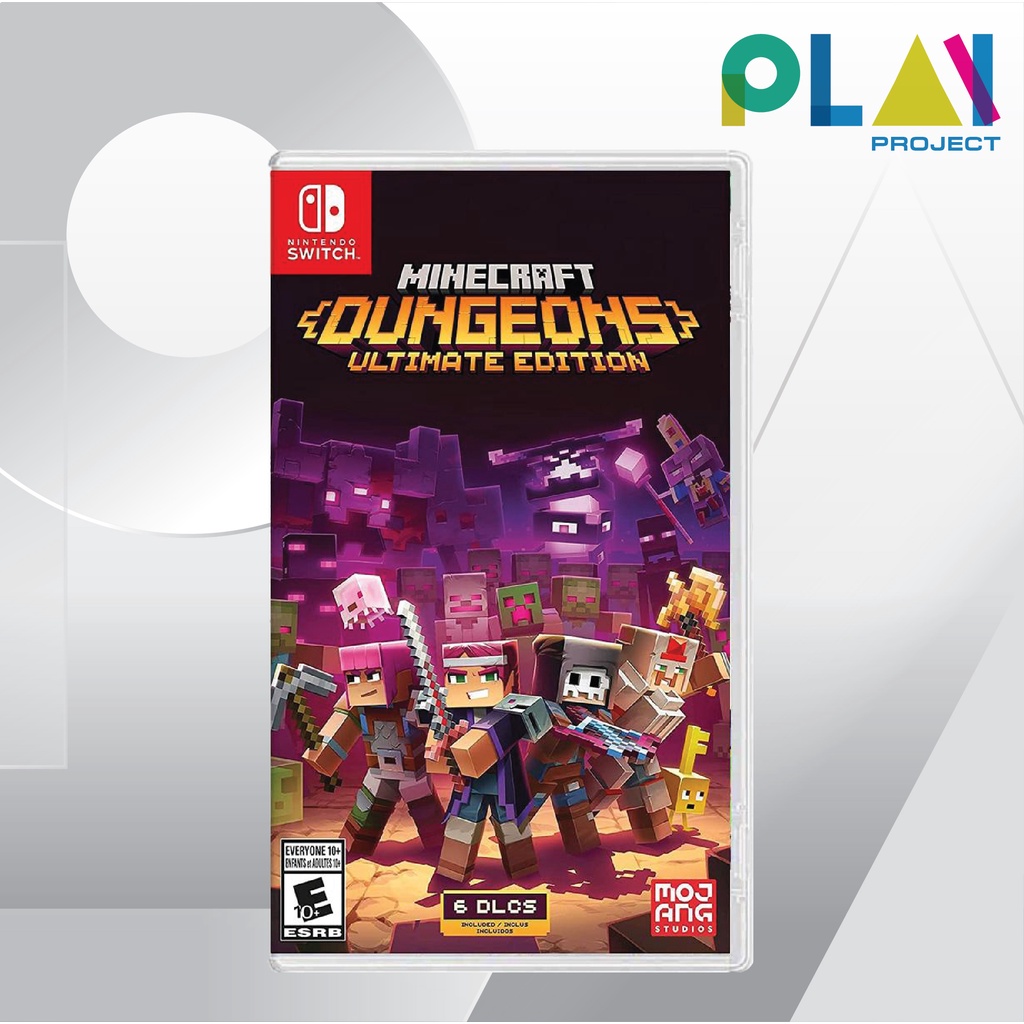 Nintendo Switch : Minecraft Dungeons Ultimate Edition [มือ1] [แผ่นเกมนินเทนโด้ สวิตช์]