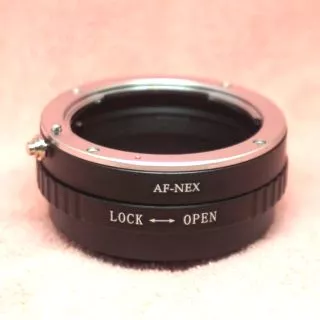 อะเดปเตอร์แปลง Adapter Af to Nex (sony) ใช้งานกับ ท้ายเลนส์  A minolta E mount