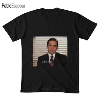 ถูกสุดๆเสื้อยืด พิมพ์ลาย the office tv series น่าทึ่ง ตายภายในอารมณ์