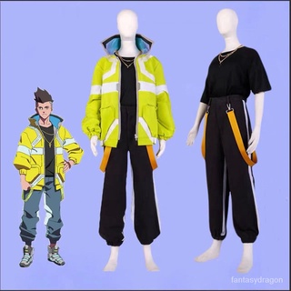 Cyberpunk: Edgerunners Cosplay Suit Man Protagonist David Cosplay Costume