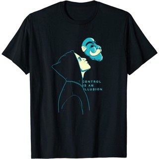[S-5XL]GILDAN เสื้อยืด พิมพ์ลาย F Society Control Is An Illusion Robot Hacker สําหรับผู้ชาย และผู้หญิง