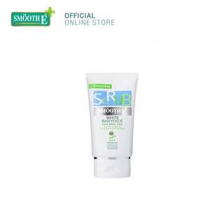 Smooth E สครับไม่มีฟอง ไม่มีประจุไฟฟ้า ไม่มีสารตกค้าง White Babyface Scrub 1.2Oz ลดสิว ความคุมความมัน สมูทอี