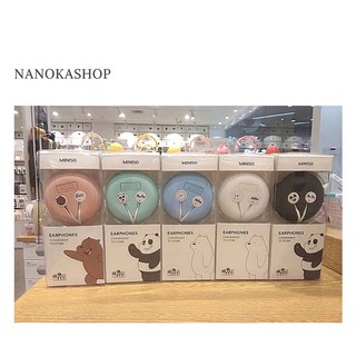 หูฟัง We Bare Bears - Miniso