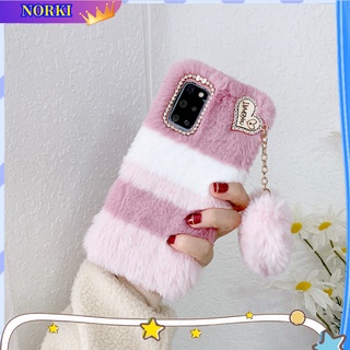 เคสโทรศัพท์มือถือ ผ้ากํามะหยี่ขนนิ่ม ขนปุย ขนปุย น่ารัก อบอุ่น สําหรับ Huawei P60 P50 P40 P30 P20 Pro P20 P30 P40 Lite