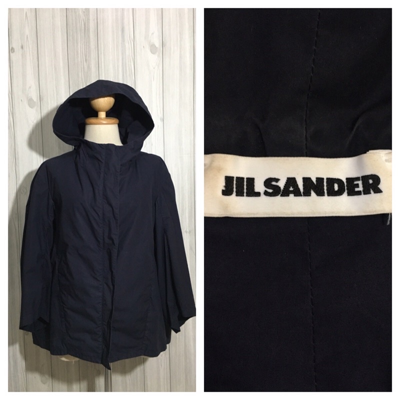 เสื้อแจ็คเก็ตผ้าร่ม มือสอง Brand : JIL SANDER