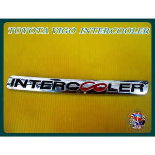 โลโก้  - TOYOTA VIGO  INTERCOOLER ขนาด 18x2cm