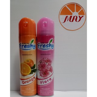 เฟรชชี่ สเปรย์ปรับอากาศ 300 มล.#สเปรย์#เฟรชชี่#Freshy#ปรับอากาศ*สินค้าในภาพใข้สำหรับเลือกสี กลิ่น รส เท่านั้น*