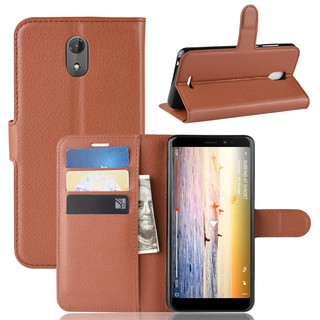 เคส case Wiko Y60 เคสหนัง ฝาพับ โทรศัพท์กรณี