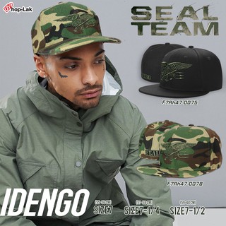 หมวกฮิปฮอป หมวก HIPHOP เต็มใบ ลาย Navy Seal Team หมวกฮิปฮอปลายทหาร หมวกไซส์ พร้อมส่ง!!!