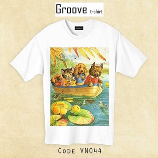 เสื้อยืดวินเทจ แนวๆหน่อย ลายสวย - Groovetshirt