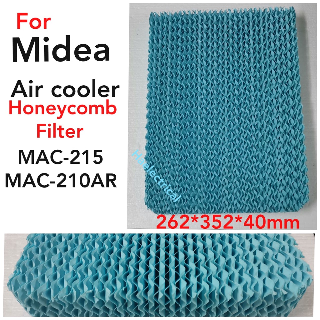 MIDEA Air Cooler ไส้กรองรังผึ้งสําหรับ Midea MAC-215 MAC-210 MAC-120AR