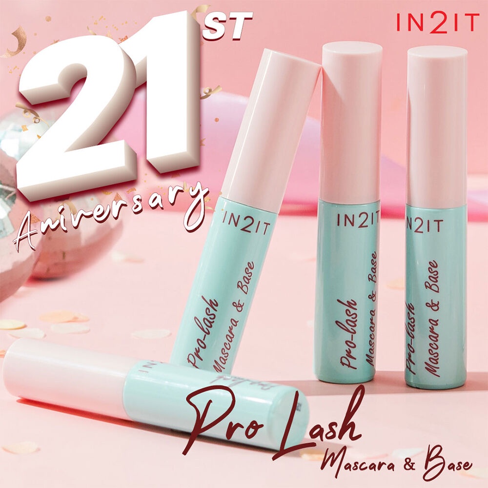 In2It Pro Lash Mascara & Base Clear 4g PLM21s มาสคาร่าสูตรพิศษ เนื้อเจลใส. Shopee Thailand