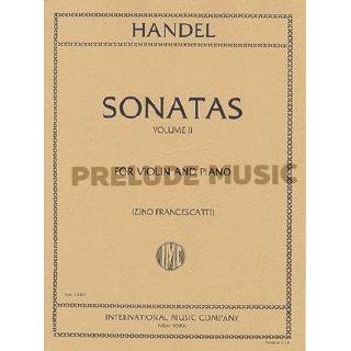 (Violin and Piano) Handel, G F: Six Sonatas Volume 2 (IMC2262)