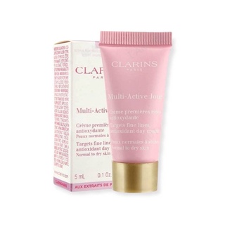 ครีม Clarins Multi-Active Jour Targets Fine Lines Antioxidant Day Cream 5ml.