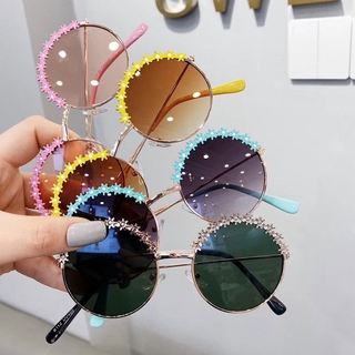 แว่นกันแดดเด็ก แว่นแฟชั่นเด็ก Flowers Sunglasses Childrens Sunglasses