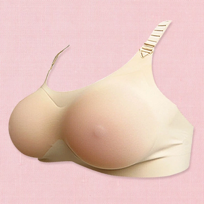ชุดชั้นในความงามเต้านม 2 in 1 ซิลิโคนที่สมจริง Bra Pad Bra ซิลิโคนยกทรง