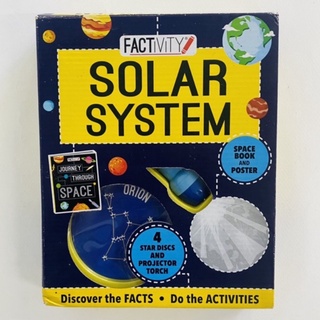 Factivity/Solar System Kit/ ชุดอุปกรณ์ศึกษาอวกาศ/หนังสือมือสอง