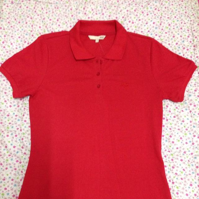 เสื้อโปโล AllZ สีแดง