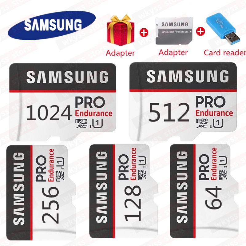 การ์ดหน่วยความจํา Micro SD 16GB 32GB 64GB 128GB 256GB 512GB 1024GB Class10 TF สําหรับ Samsung