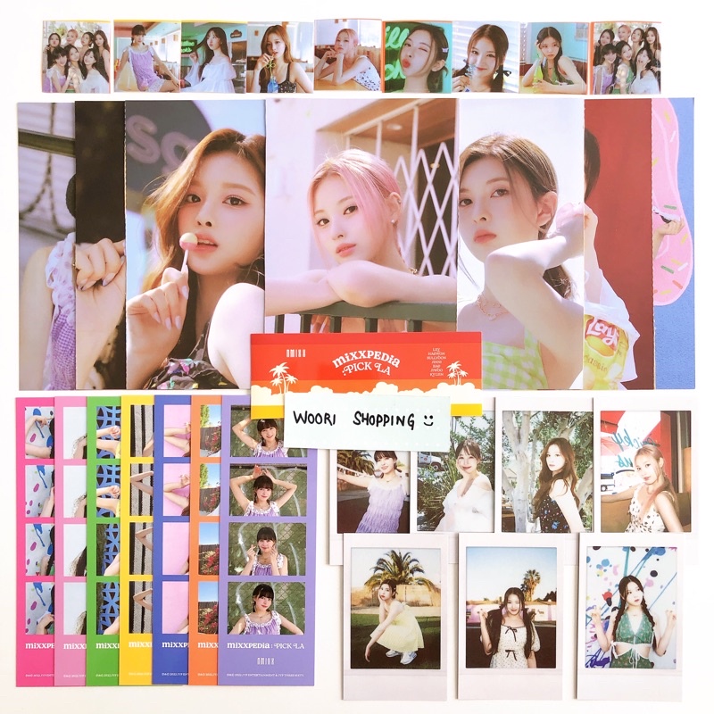 NMIXX 1st Photobook MIXXPEDIA : PICK LA Official Set ( LILY HAEWON SULLYOON JIN BAE JIWOO KYUJI ) Ph