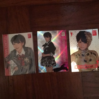 Card akb48 atsuko maeda อัตจัง