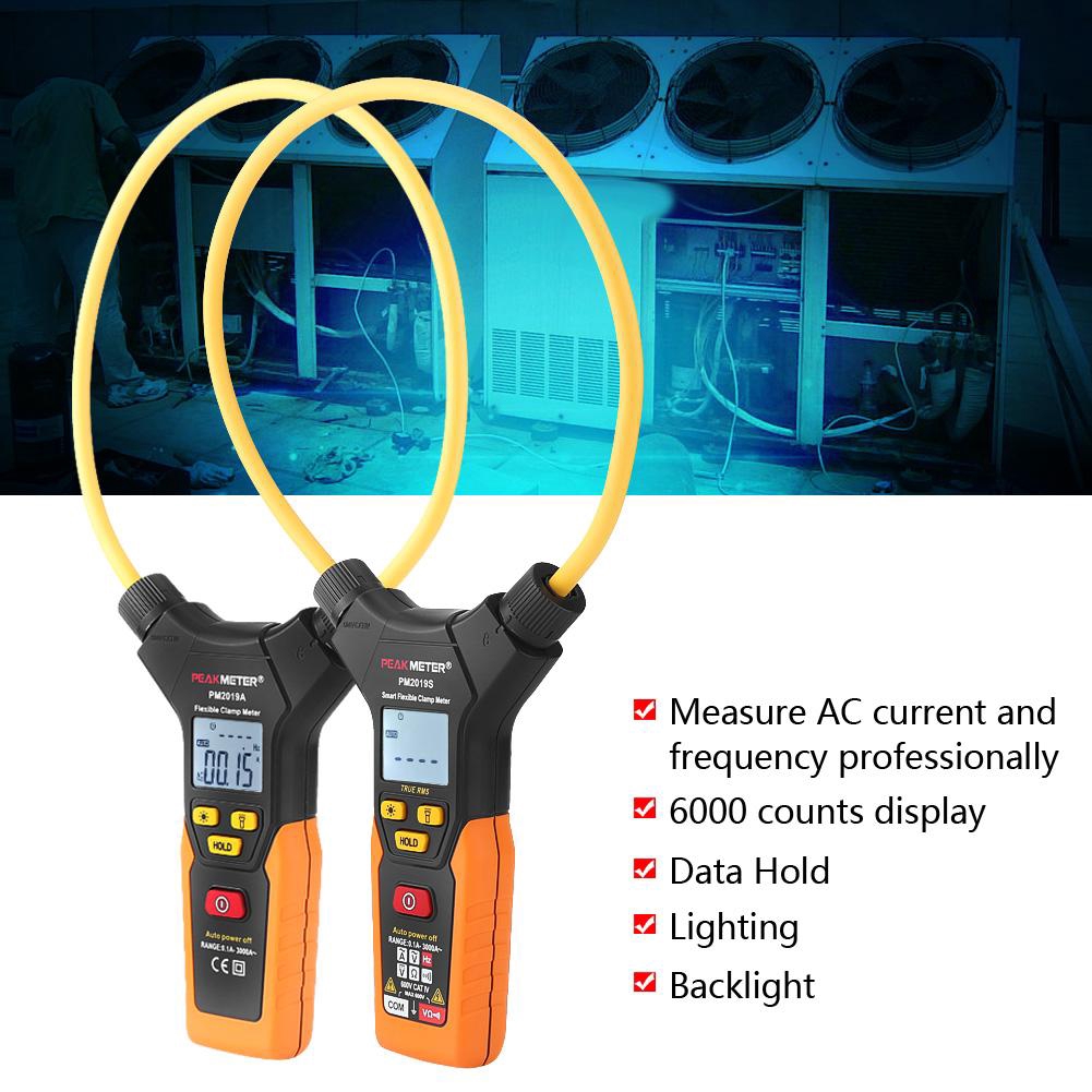 Digital Flexible Clamp Meter 3000A AC Current Multimeter p3Bs Shopee