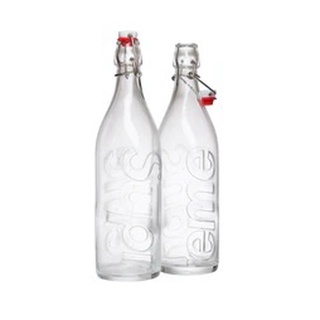 PROSPER - Supreme Swing Top  1.0L Bottle (Set of 2) Clear