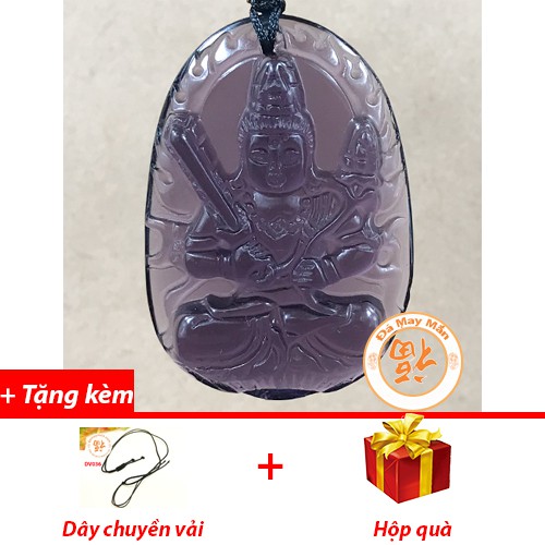 สีม่วง Lapis lazuli พระโพธิสัตว์ Void จี้