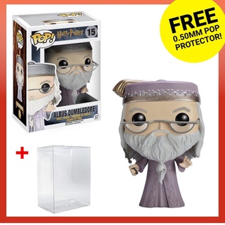 ฟิกเกอร์ไวนิล Funko Pop Harry Potter - Albus Dumbledore 15 พร้อมตัวป้องกัน