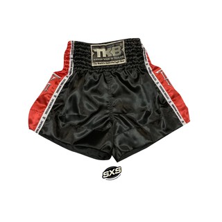 Top King Muay Thai Shorts TKTBS -202 Black Red