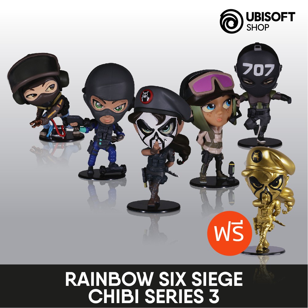 Ubisoft : Rainbow Six Siege Chibi Series 3 SET(6pcs)