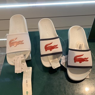 รองเท้าแตะ Lacoste 100% (ของผู้หญิง) ยางซิลิโคนกันน้ำ เนื้อหนา มีไซส์ 36-39.5EUR ของแท้💯💯จากช็อปโดยตรงมาพร้อมถุงแบรนด์