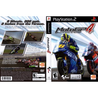 แผ่นเกมส์ PS2 MotoGP 4   คุณภาพ ส่งไว (DVD)