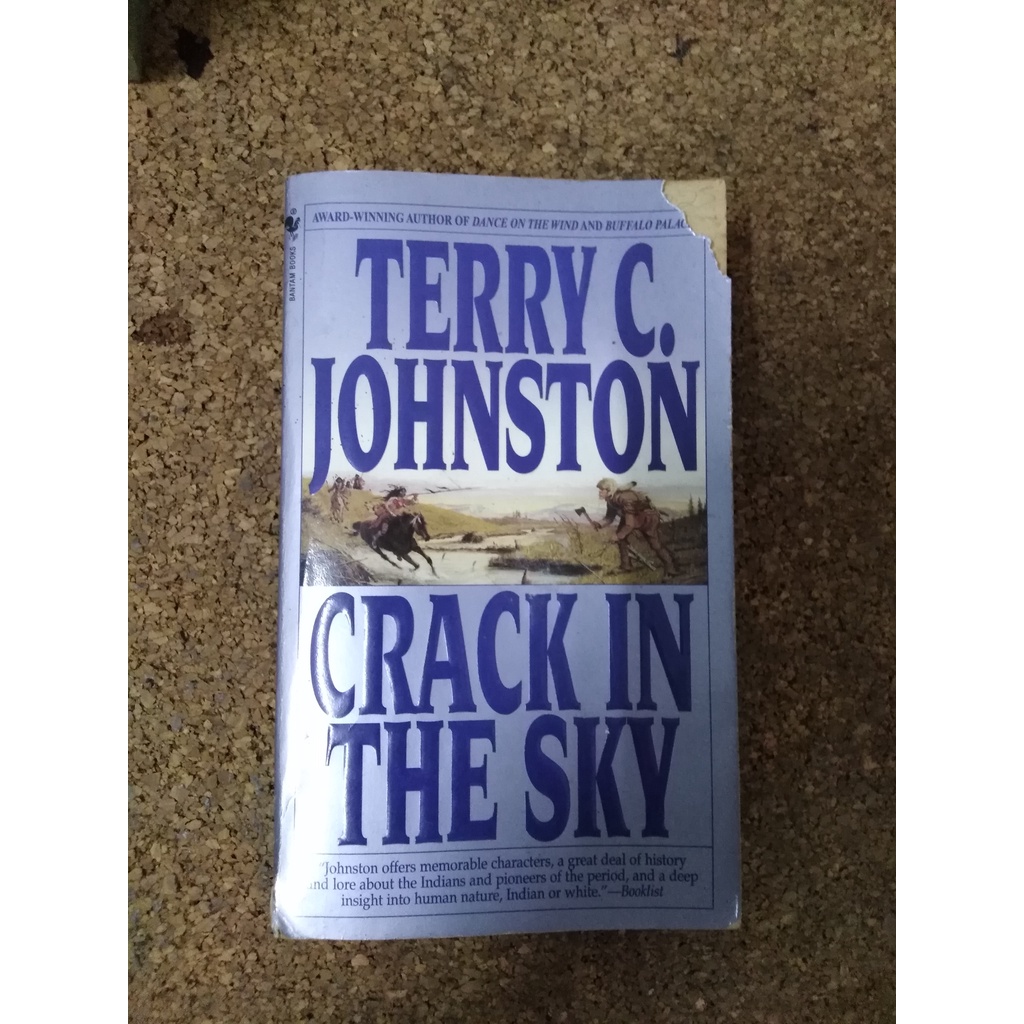 หนังสือนิยายภาษาอังกฤษ Crack in the Sky by Terry C. Johnston