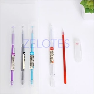 ปากกาเจลสี ใช้ขีดเส้น 0.5 mm CHOSCH รุ่น CS-8623 (ราคาต่อชุด/8 สี น้ำเงิน / แดง / ดำ / เขียว / ม่วง / ฟ้า / ชมพู / ส้ม）
