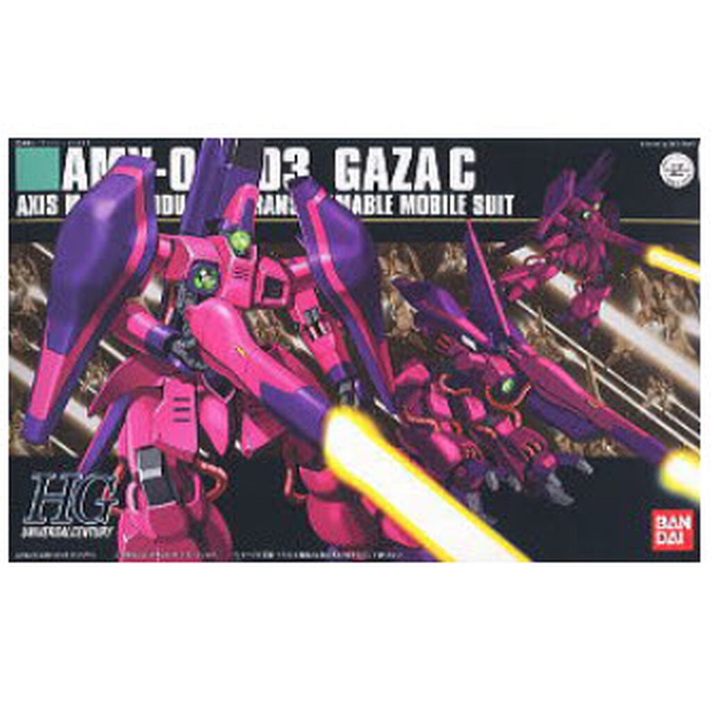 Bandai 4573102577412 1/144 HGUC GAZA C (NORMAL TYPE)