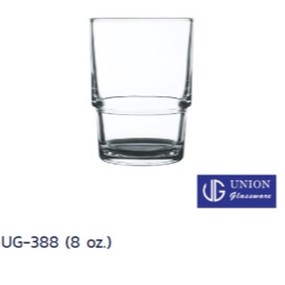 แก้วน้ำ แก้วใส แพ็ค 6 ใบ UG-388 Union Glassware