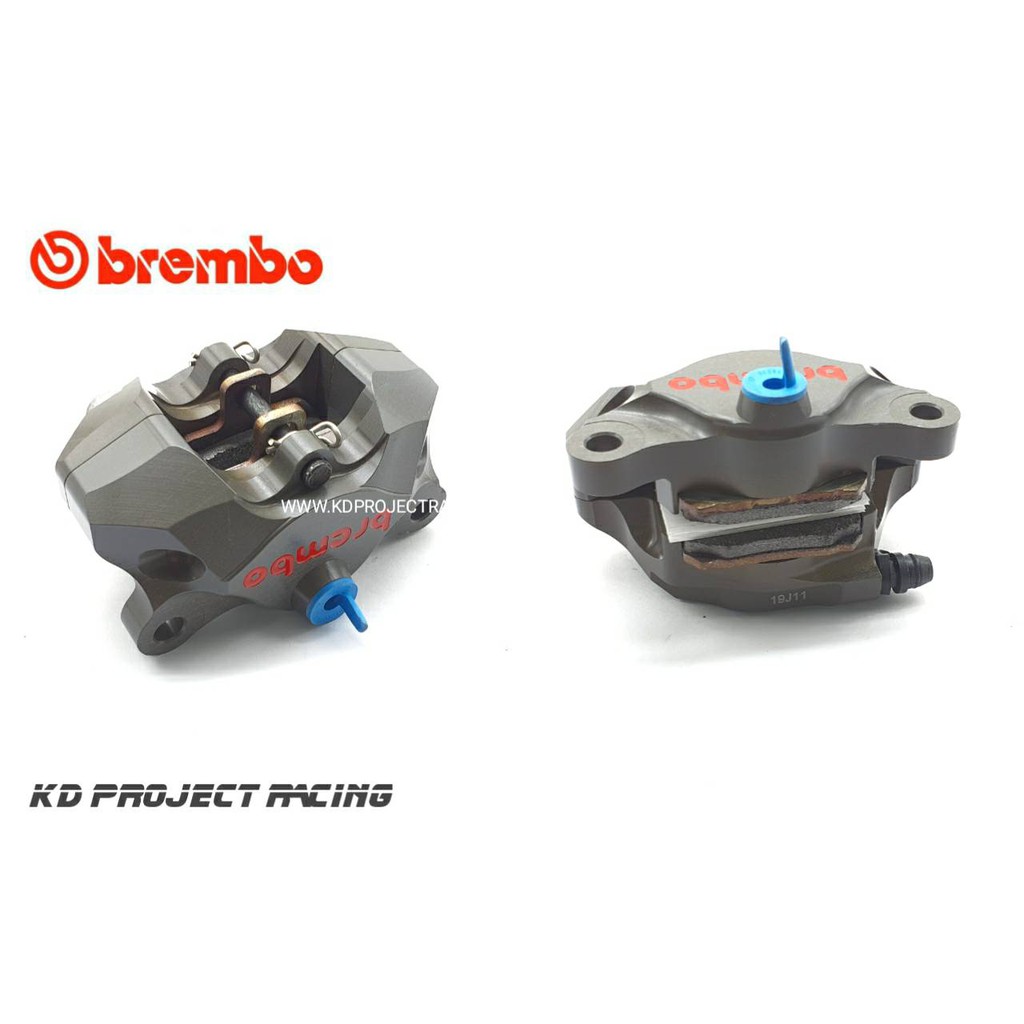 ปั้ม Brembo Racing ด้วง 2Pot HP สีช๊อก, สีดำ  แท้