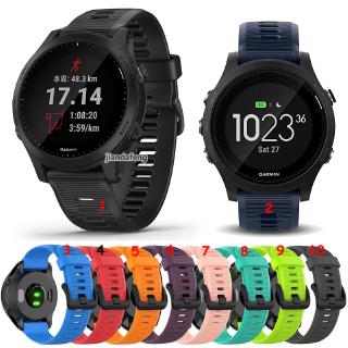 สายนาฬิกาข้อมือซิลิโคน กันน้ํา สไตล์สปอร์ต สําหรับ Garmin Forerunner 935/945