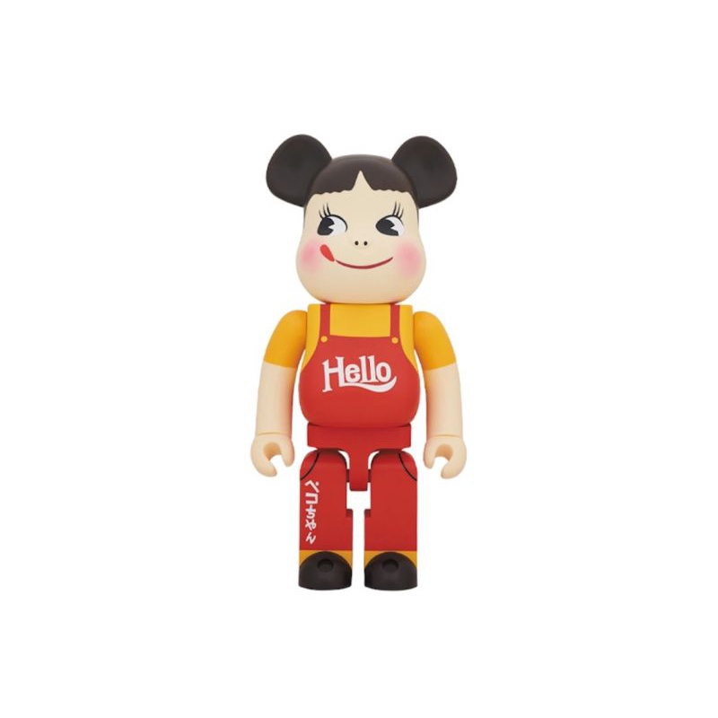 Bearbrick Peko-chan Vintage - Hello Version 1000% **ของแท้ มือ1**