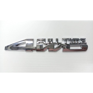 B.S.D โลโก้โลหะ 4WD สีชุป 15×2.5 cm