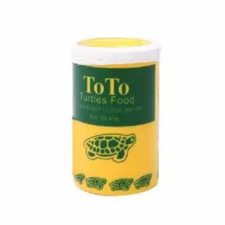 อาหารเต่าญี่ปุ่น TOTO Turtles Food 40g อุดมด้วยคุณค่าทางอาหารเพื่อการเจริญวัยของ เต่าญี่ปุ่น และเต่าน้ำทุกสายพันธุ์[COD]