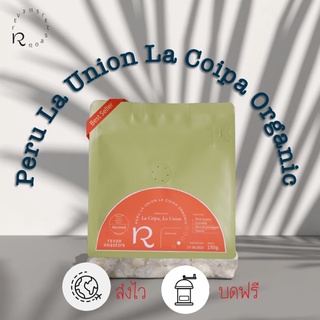 เมล็ดกาแฟคั่วอ่อน Peru La Union La Coipa Organic ฟิลเตอร์