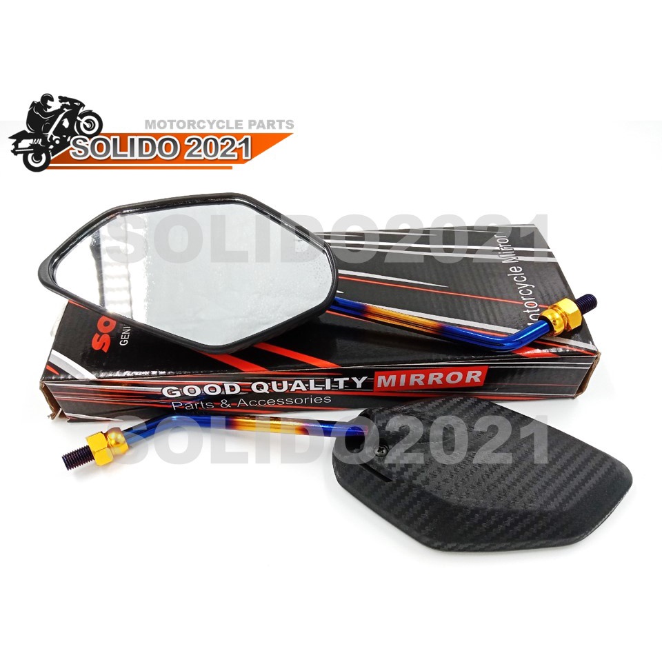 Gương chiếu hậu, Kevlar, chân titan, Honda, gương chiếu hậu xe máy, * YAMAHA, không thể đeo *