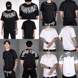 เสื้อยืดผ้าฝ้ายพิมพ์ลายแฟชั่นLOOKER T-shirt Oversize ใหม่ล่าสุด ราคาเพียง 250 บาท เสื้อยืดโอเวอร์ไซด์ ผลิตจากเนื้อผ้าCot