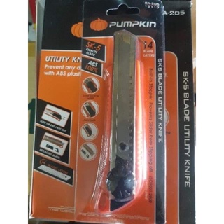 คัตเตอร์ ระบหมุนล็อค PUMPKIN  BA-205